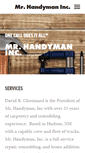 Mobile Screenshot of mrhandyman-nh.com